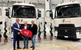 La flotta Tgroup rinnovata con 40 Renault Trucks Italia
